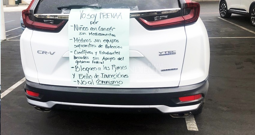 FRENAA Los Cabos continuará movilizándose hasta lograr que AMLO renuncie