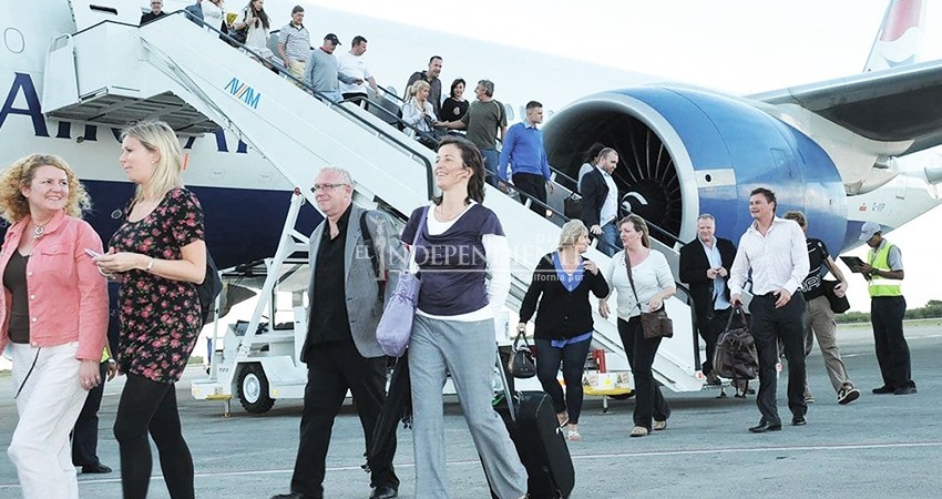 Llegada de turistas extranjeros pasó de 10 mil por día a solo 600