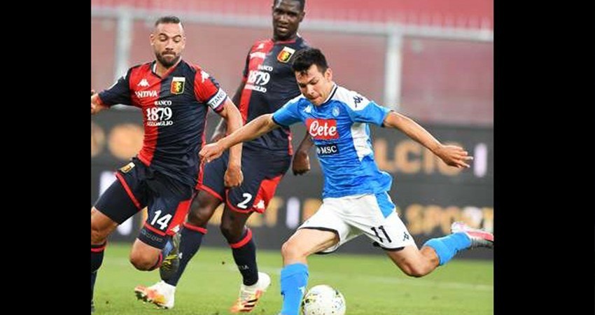 'Chucky', con dos minutos en la cancha, marca gol del triunfo para el Nápoles