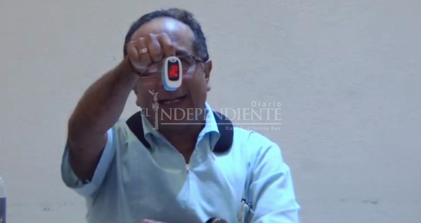 Con oximetros, SSA monitorea a pacientes de COVID-19 en BCS