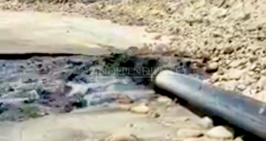 Denuncian descarga de aguas negras en Cabo del Este