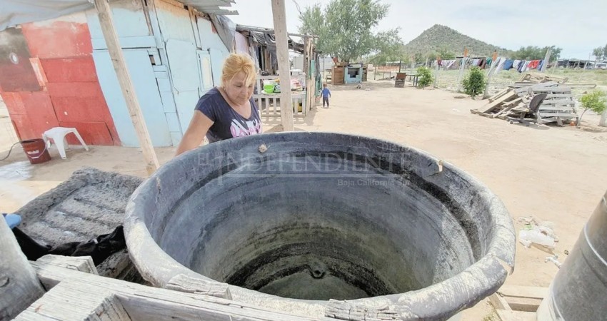 Urge la intervención del gobierno federal en BCS por desabasto de agua