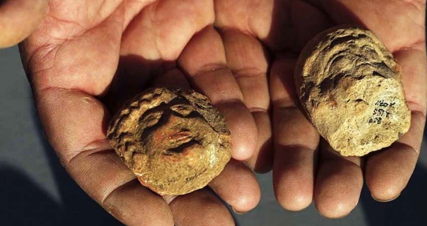 Hallan cerámicas estampilladas de hace 2 mil 700 años en Jerusalén