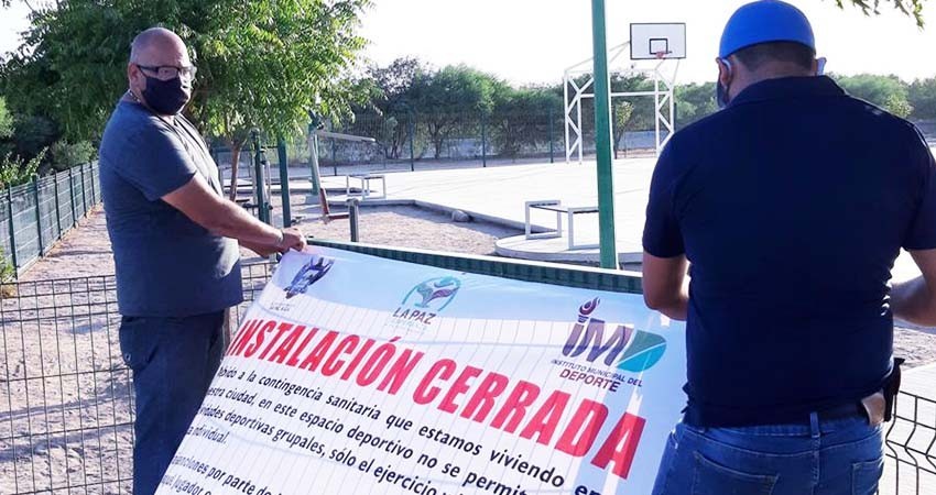 Supervisa IMD en recorrido las instalaciones deportivas