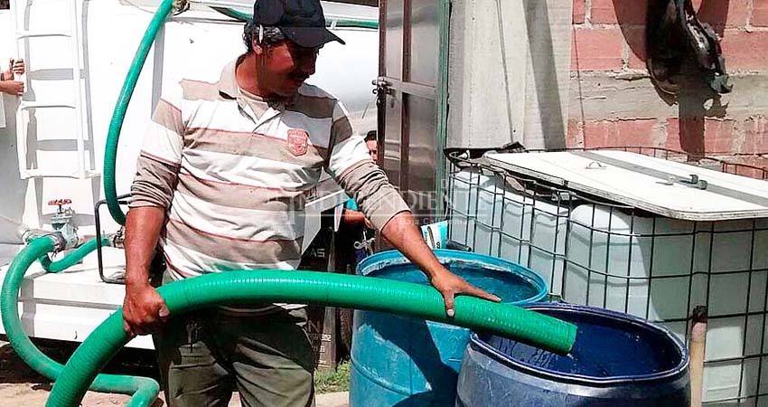 Por desabasto en COVID-19 ofrece SAPA La Paz “estrategia” con pipas