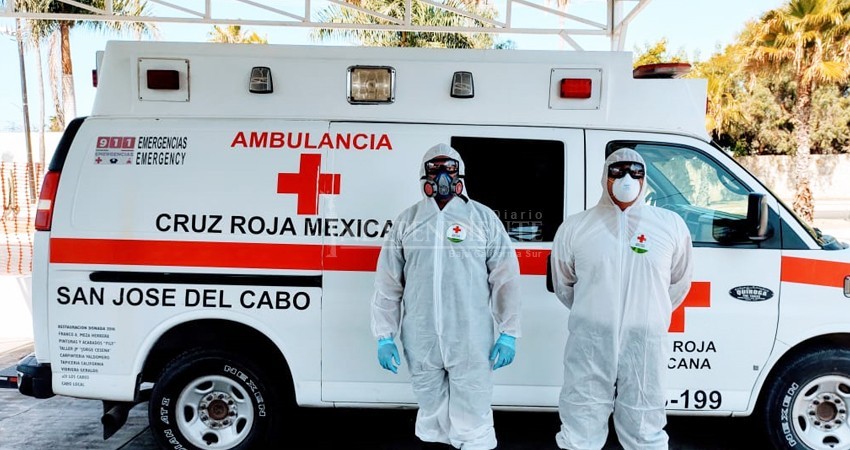Servicios de emergencia en Los Cabos atienden pacientes “COVID” todos los días