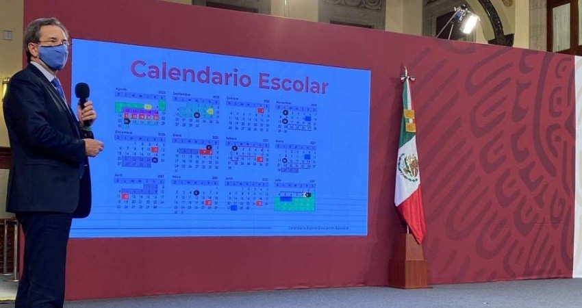 Presenta SEP calendario escolar 2020-2021; habrá vacaciones y 190 días de clases