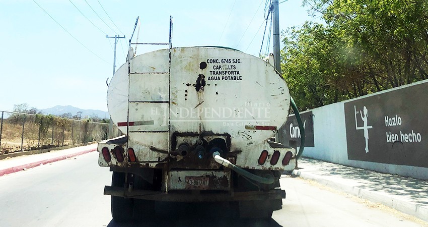 Expondrá delegado de CSL negocio de “huachicoleo” de agua y su venta a través de pipas 
