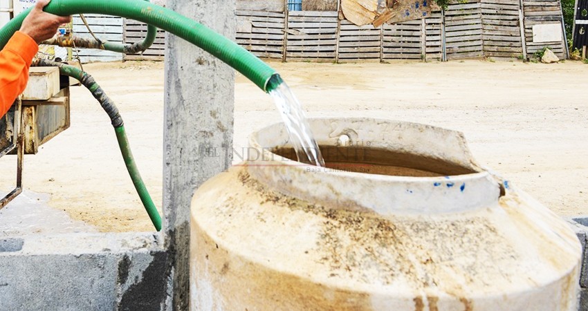 Denuncian “huachicoleo” de agua en pozos agrícolas para abastecer agua potable en La Paz