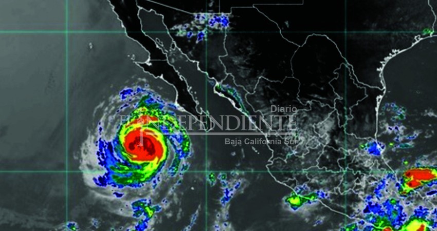 Aumenta a categoría 2 el huracán “Elida”; se aleja de BCS