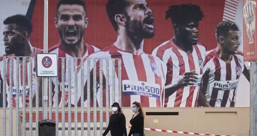Previo a cuartos de ‘Champions’, el ‘Atleti’ reporta casos de Covid-19