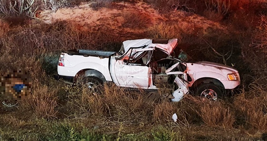 Un muerto y ocho lesionados, saldo de accidentes vehiculares durante el fin de semana en Los Cabos 