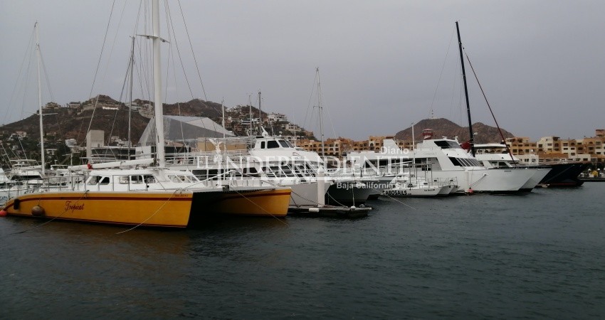 Permanecen la mayoría de embarcaciones ancladas al puerto de CSL durante huracán