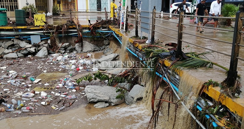 Sin mayor afectación por "Genevieve" el recinto Portuario de CSL
