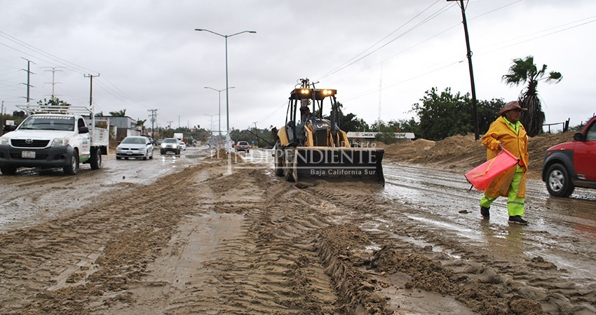 En un 50% resultaron afectadas las vialidades tras las lluvias: Servicios Públicos 