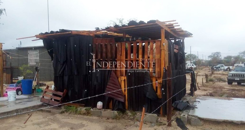 Madre de familia pide apoyo ya que su vivienda resultó dañada tras las pasadas lluvias