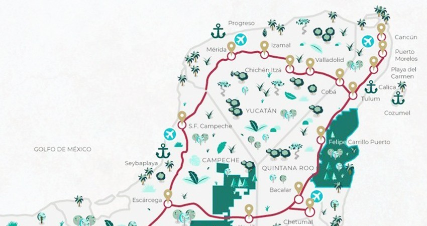 Aseguran que el quinto tramo de Tren Maya será realizará sólo con recursos públicos