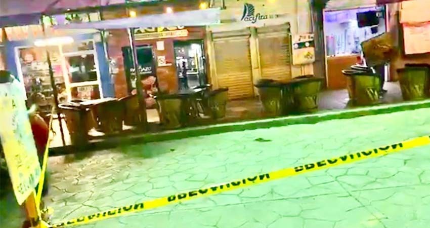 Teniente de la Marina dispara en bar de La Paz por que le negaron cerveza