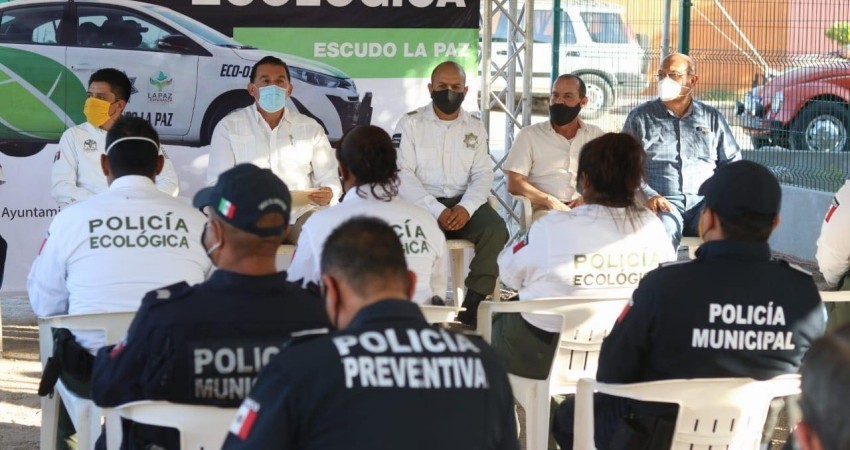 Inaugura Rubén Muñoz comandancia de la policía ecológica