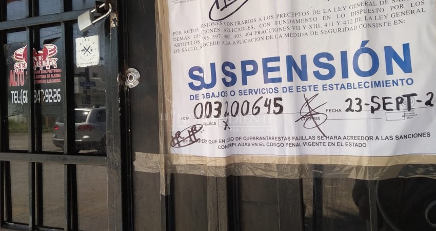 Autoridades suspenden restaurantes en el centro de La Paz