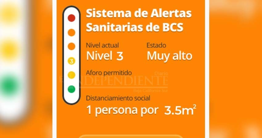 A partir del lunes BCS ingresa a fase 3 de alerta sanitaria