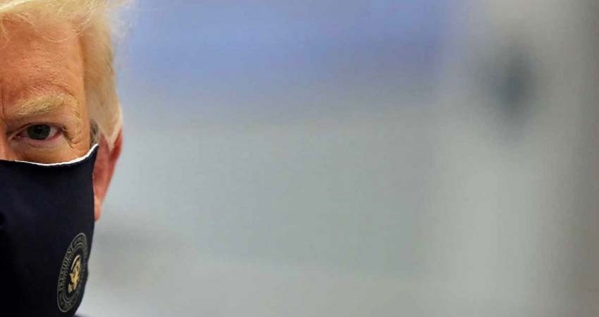 Aplican a Trump 'coctel experimental' contra covid, informa médico