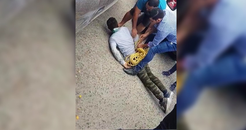 “Hazme el paro, mi jefe no tiene que comer”: el ruego de un sujeto capturado tras asaltar una farmacia