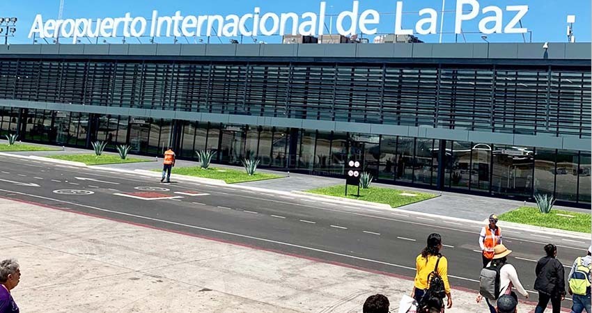 45 mil pasajeros aéreos han llegado a La Paz durante reactivación