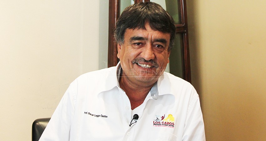 Renunciará Óscar Leggs para buscar la candidatura por alcaldía de Los Cabos