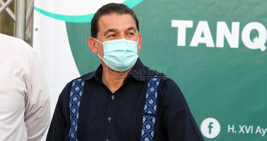 Promete alcalde de La Paz que con programa piloto las primeras colonias tendrán agua “24/7”