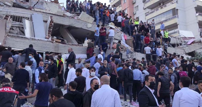 Fotos y videos del poderoso terremoto que golpeó Turquía y Grecia