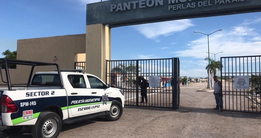Policía Municipal, resguardará panteones para evitar aglomeraciones.