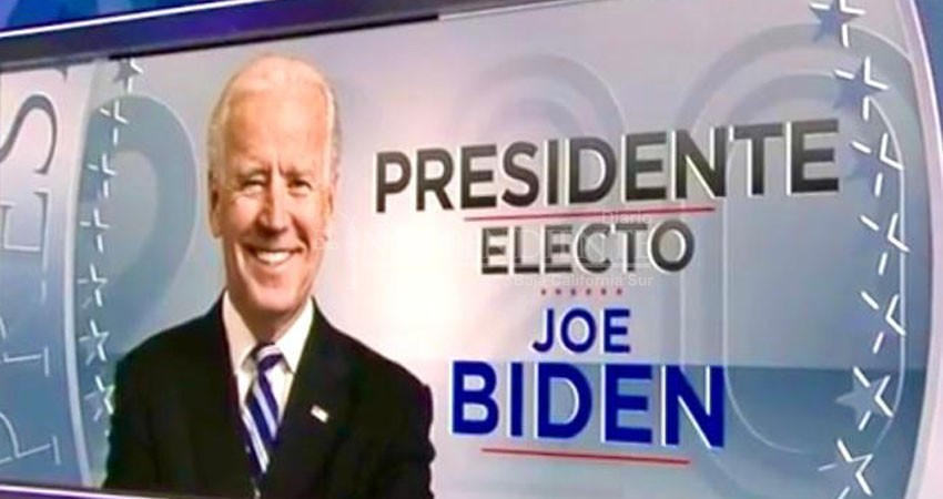 Joe Biden virtual ganador de la presidencia de USA