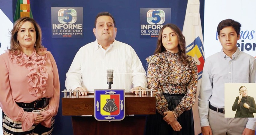 Pide gobernador “no abandonar el rumbo” de BCS
