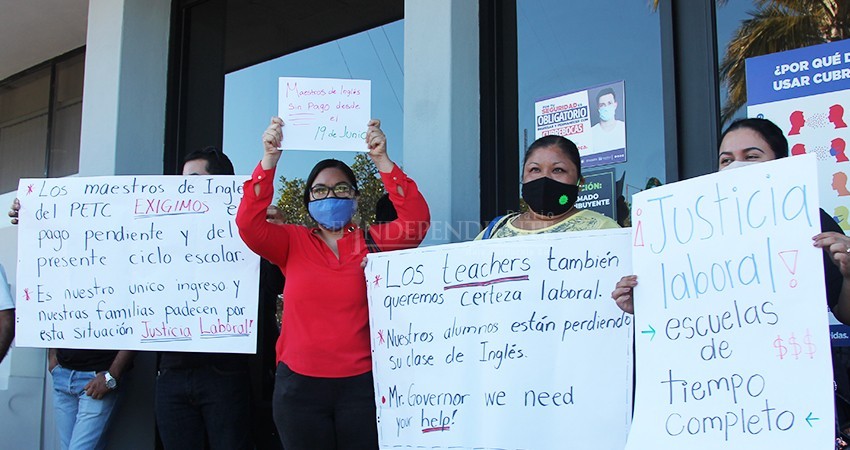 Logran profesores de “tiempo completo” acuerdo parcial: no termina la protesta, aseguran