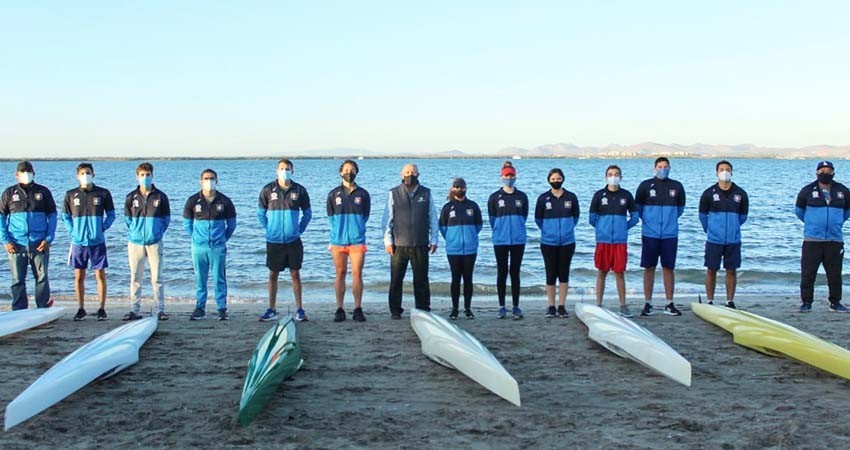 Reciben uniformes seleccionados de remo y canotaje de BCS    1