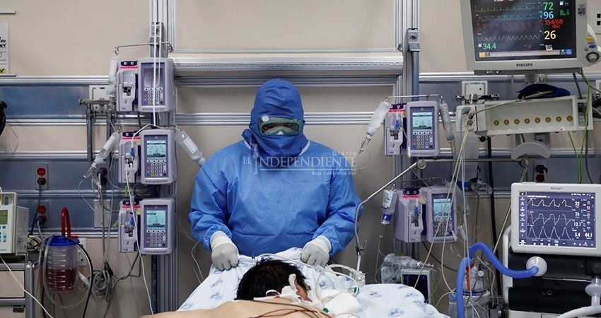 Registra BCS 99 personas hospitalizadas por COVID-19