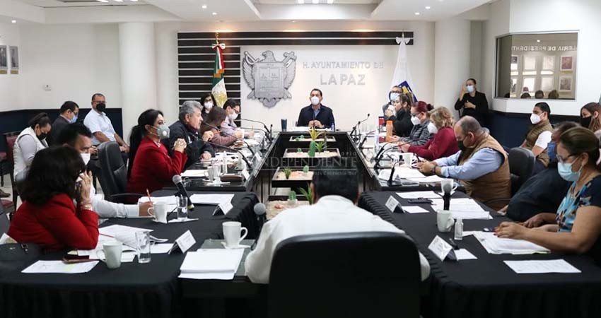 Cabildo La Paz busca aprobar cambios de usos de suelo y los turna a Comisión de Gobernación para su revisión