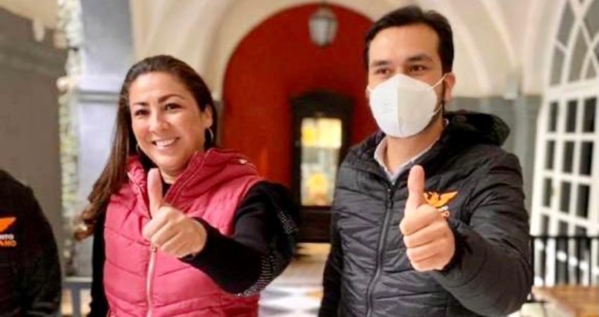 Lavinia Nuñez se va de precandidata de la alcaldía de La Paz por MC