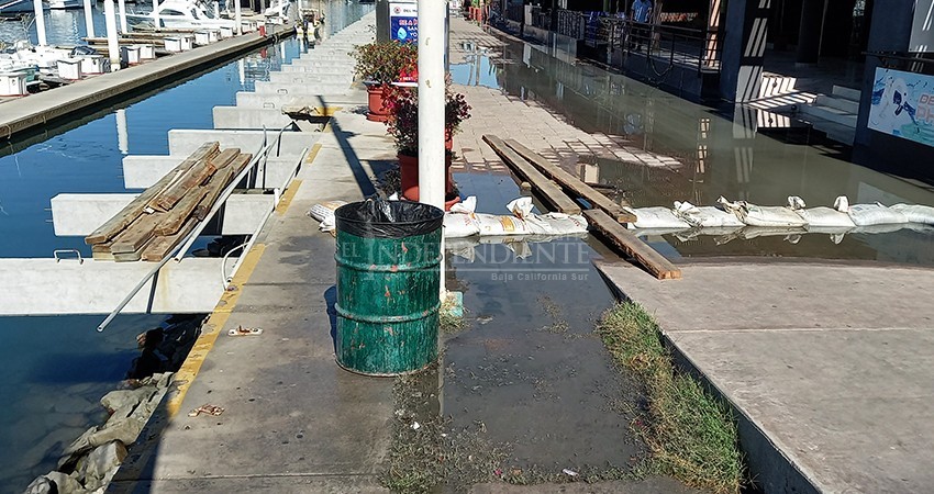 Desesperante y molesto derrame de aguas negras en marina de CSL