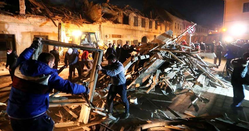 Suman 6 muertos por sismo en Croacia