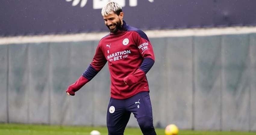 ‘Kun’ Agüero en cuarentena por tener contacto con caso Covid