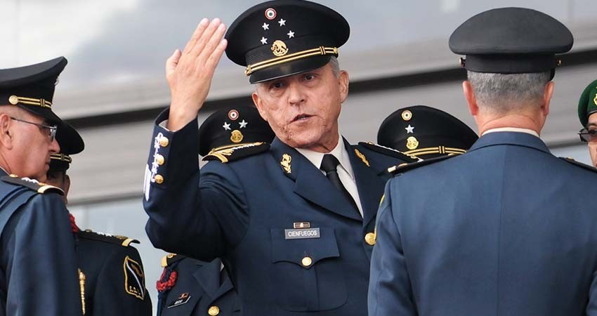 Fiscalía no ejercerá acción penal en contra de Salvador Cienfuegos