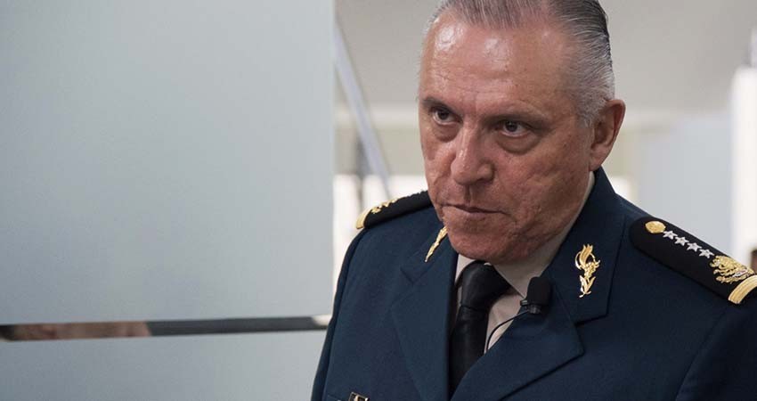 Publicar expediente Cienfuegos viola tratado y pone en duda si EU compartirá información con México: Departamento de Justicia