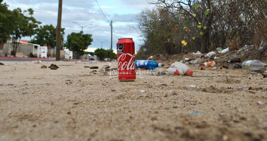 Denuncian nuevamente “basurero” provocado por chóferes en Costa Dorada