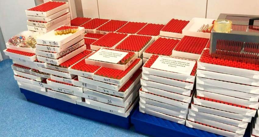 Espera México otras 25 toneladas de principio activo de vacuna