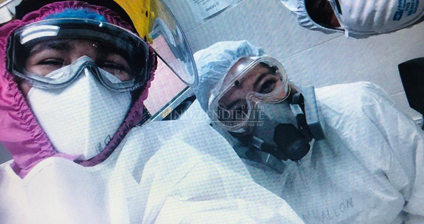 Me duele haber dejado solos a mis compañeros: doctora