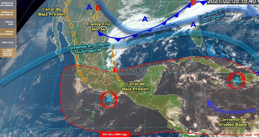 Febrero loco... pronostican ambiente fresco y cálido durante fin de semana para BCS