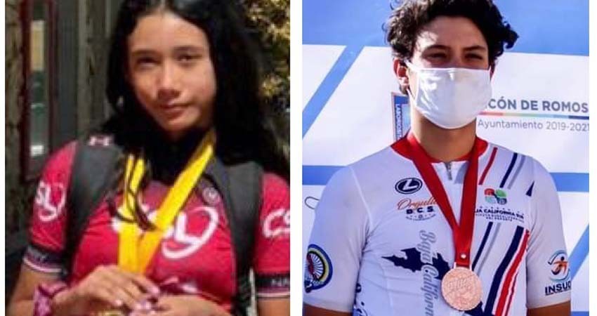 Ciclistas Sudcalifornianos dominan la montaña de Aguascalientes