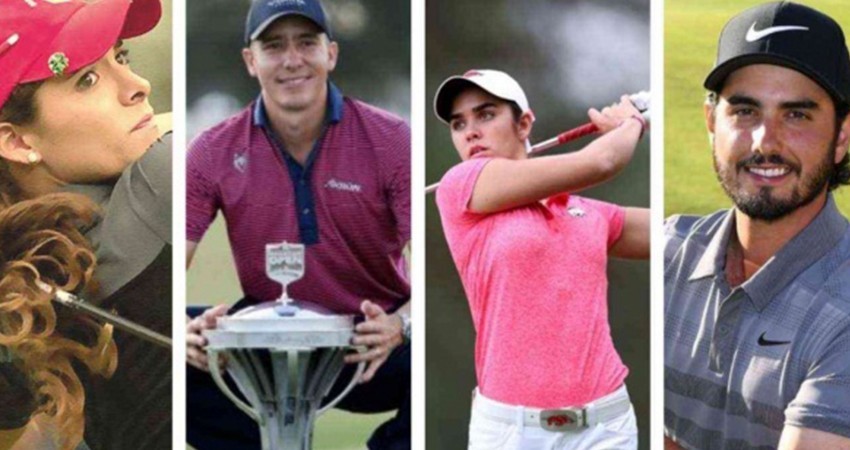 Golfistas olímpicos sostienen reunión con Ana Guevara